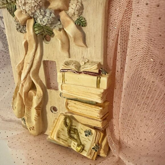 Ballet Pointed Shoes Light Switch Plate Cover Dance Ballerina Girl Room 3D - Picture 2 of 4